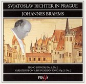 Svjatoslav Richter in Prague - Brahms: Sonatas 1 & 2, etc