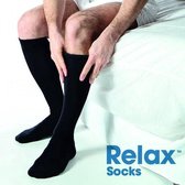 Relax Socks - Comfortabele sokken - Unisex - OneSize - Zwart