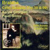 Brahms: The Cello Sonatas / Georgian, Gililov