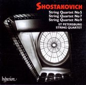 Shostakovich: String Quartets nos 5, 7 & 9 / St Petersburg String Quartet