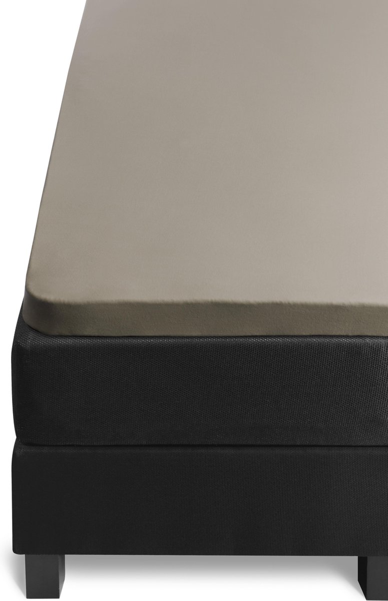 Beddinghouse BH Exc Lycra Topdek Taupe 140/160x200/22