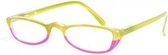 Leesbril Hip groen/roze + 3.0