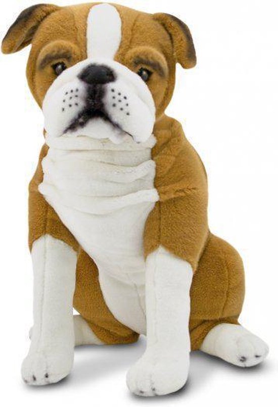 Engelse bulldog honden knuffel 53 cm | bol.com