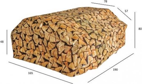 Lol Mount Bank pk 2.Universele beschermhoes voor picknicktafel en bierset 160-180 cm met  uniek brandhout... | bol.com