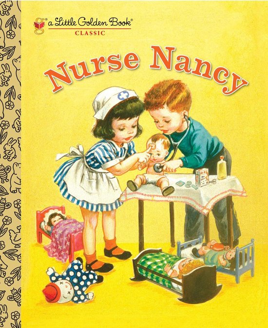 Little Golden Book - Nurse Nancy - cover