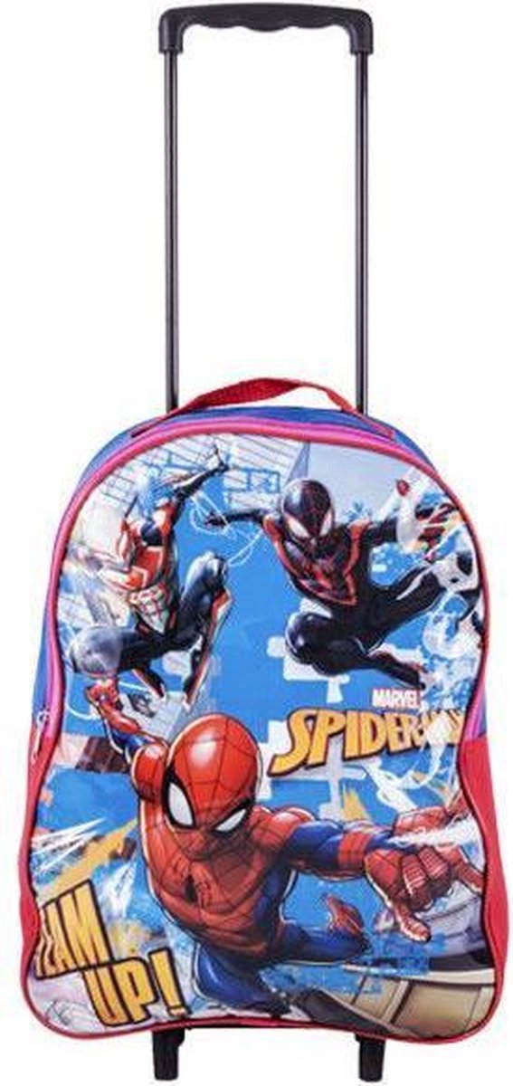 Marvel SPIDER-MAN Spiderman Trolley Koffer Tripjes Vakantie Logeren |  bol.com