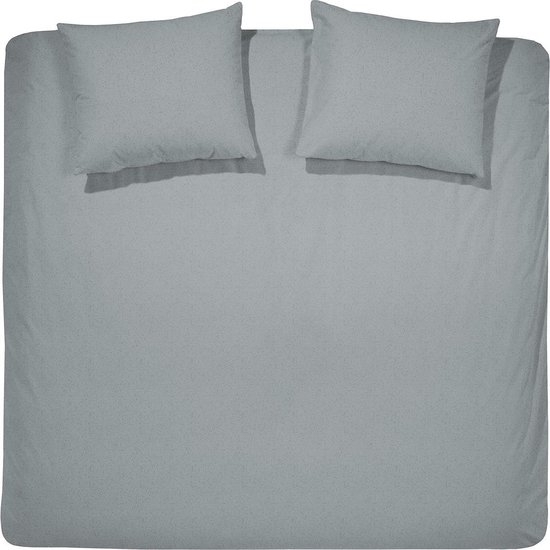 Damai Chromite - Dekbedovertrek - 200 x 200/220 - Tweepersoons - Eggshell Blue