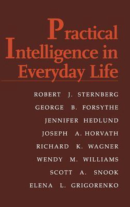 Practical Intelligence in Everyday Life - cover