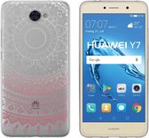 MP Case TPU case Mandala print voor Huawei Y7 Prime -Achterkant / backcover