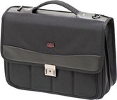 Davidt's Monte Carlo - Aktetas - 15.6" - Stoffen Laptoptas - Klassieke Akte Tas - Luxe Werktas