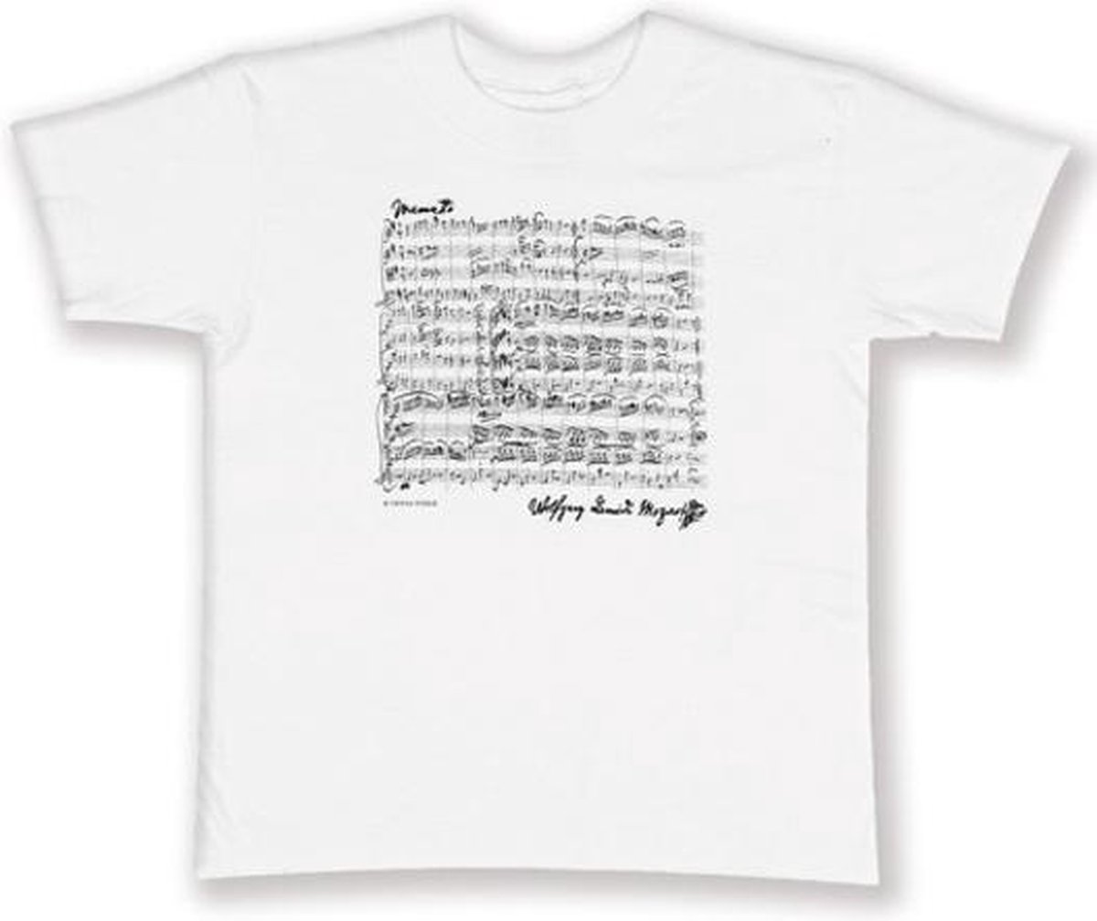 T-Shirt Mozart white S