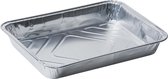 Rechthoekige Aluminium bak, 1100 ml, 1 vak, 100st