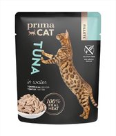 PrimaCat Fillets -  Natvoer Kat - Tonijn In Water - 50 gram 24 stuks