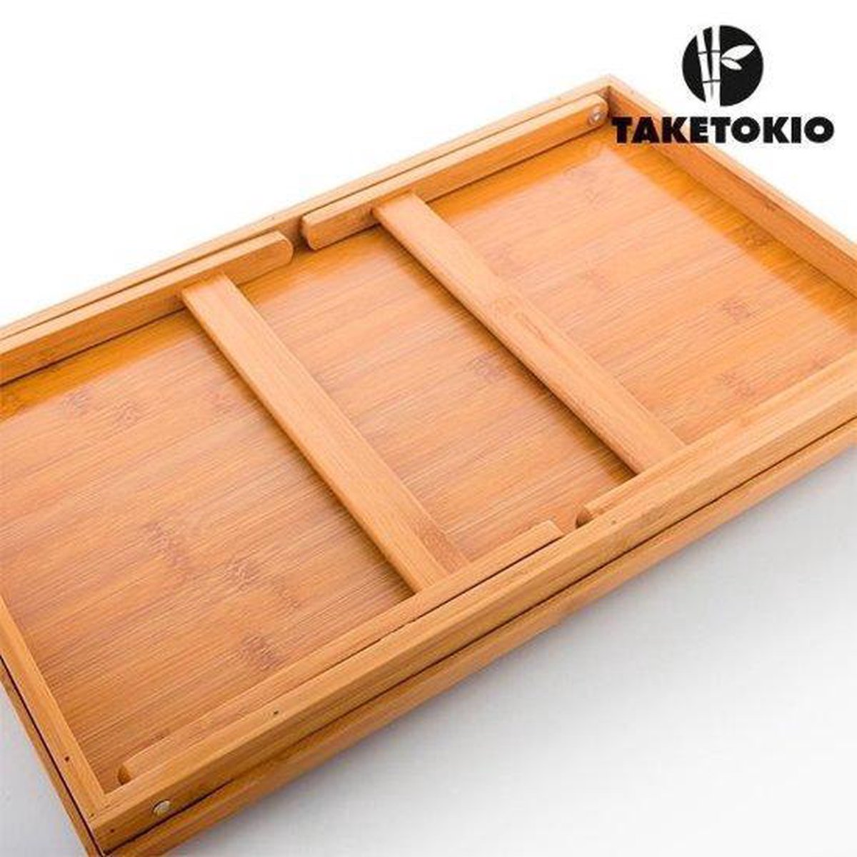 Relaxwonen Dienblad - Ontbijt op bed - Bamboe hout 50x30cm
