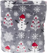 Lupine - Winter Plaid - Kerst deken - Kerstplaid - Winterafbeeldingen - Fleece deken - Fleece Plaid - 150 x 120