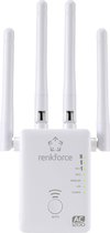 Renkforce WS-WN575A3 Dual Band AC1200 WiFi versterker 2.4 GHz, 5 GHz Repeater, Router, Accesspoint