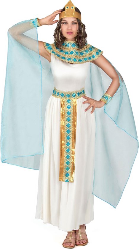 rijstwijn Ineenstorting Verslinden Egypte Kostuum | Cleopatra Van De Nijl Kostuum | Medium | Carnaval kostuum  |... | bol.com