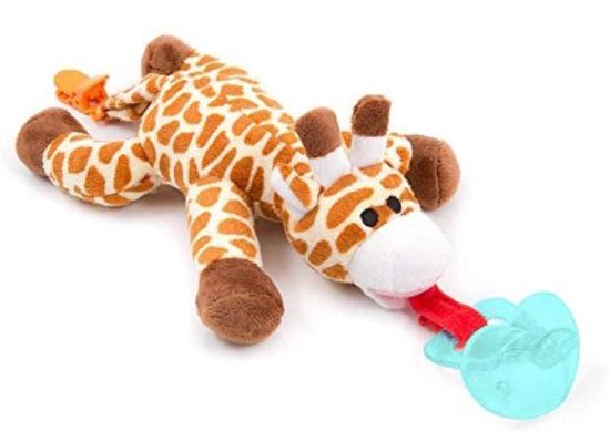 middelen Geboorte geven Microbe Speenknuffel Giraffe, eco - vriendelijk, Speenknuffel pluche - Speenkoord  pluche -... | bol.com