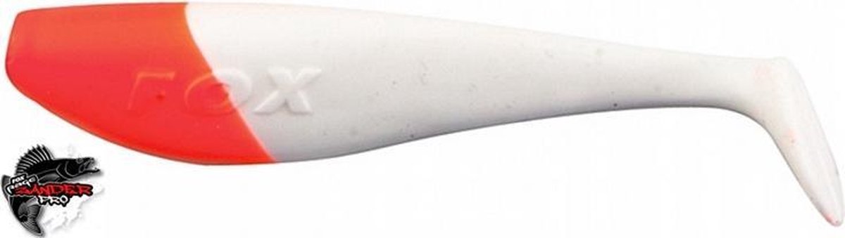 Fox Rage Zander Pro Shad - 10 cm - red head