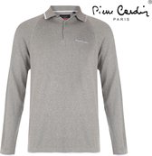 Pierre Cardin - Heren Polo - Grijs