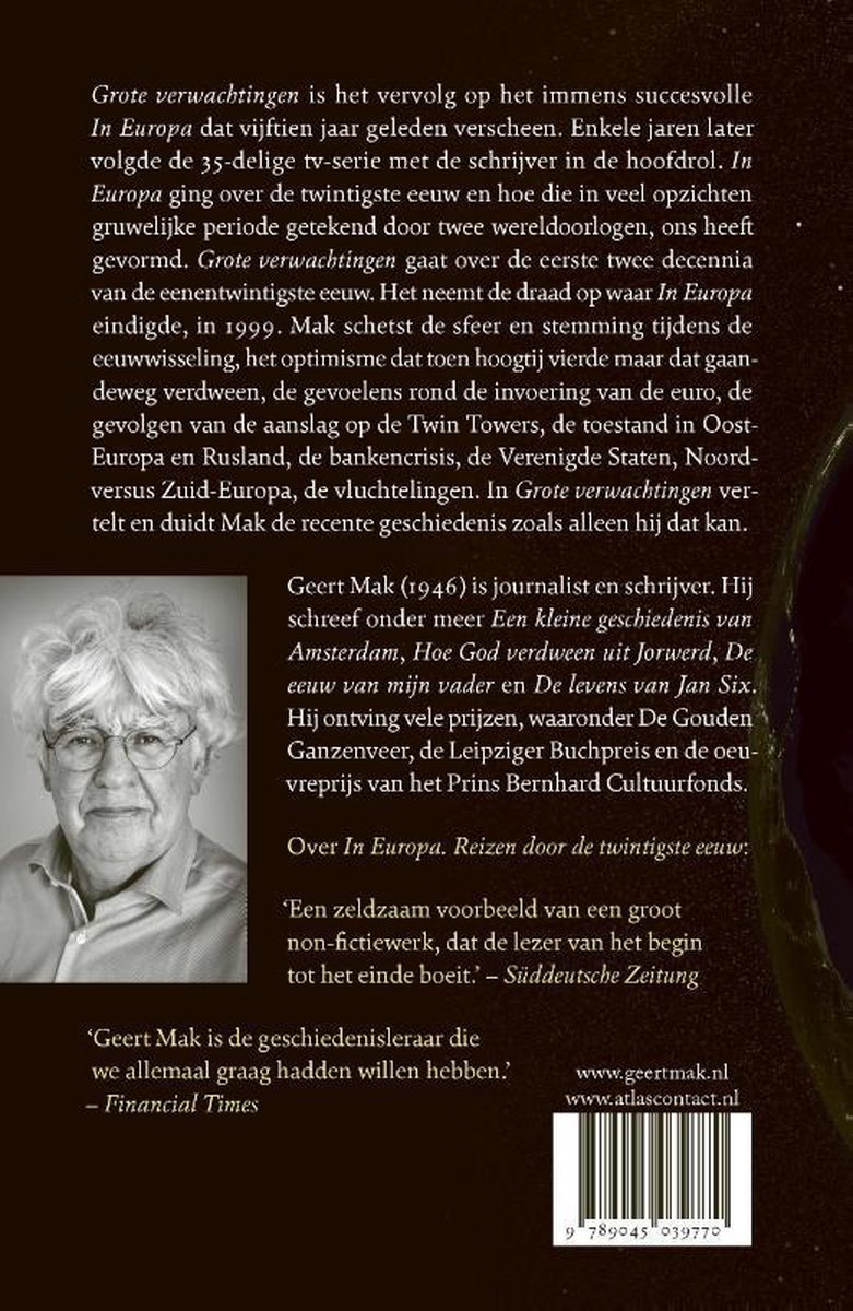 Grote verwachtingen - back cover