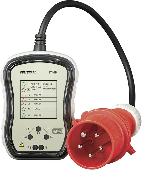 Foto: Voltcraft st 16b stopcontacttester