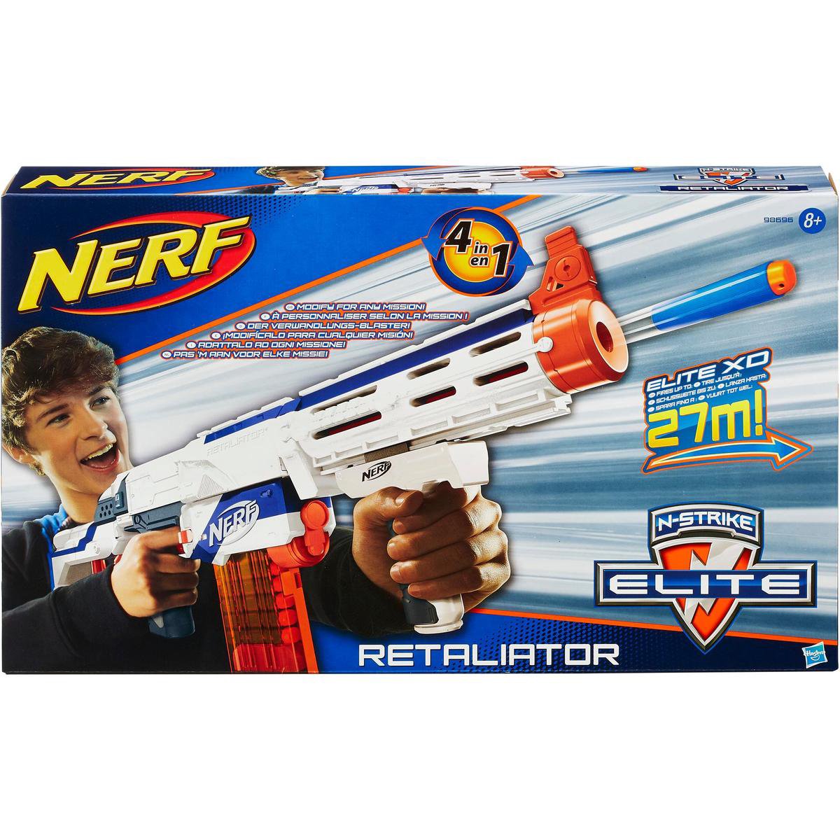 Raar Lam Eik NERF N-Strike Elite Retaliator - Blaster | bol.com