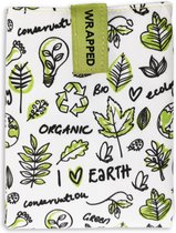 GOODLIFE herbruikbaar boterhamzakje / Wrap - 2 stuks