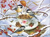 Cobble Hill legpuzzel 275 XXL stukjes Chickadee Tea