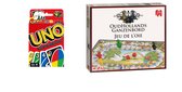 Gezelschapsspel - Uno & Ganzenbord - 2 stuks