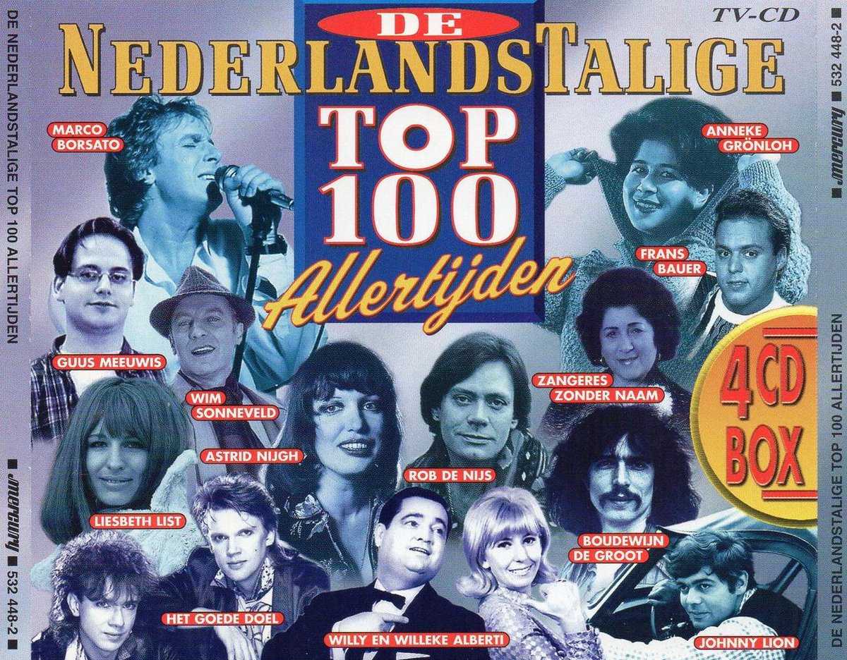 lekkage dok het internet Nederlandstalige top 100 allertijden, Various | CD (album) | Muziek |  bol.com