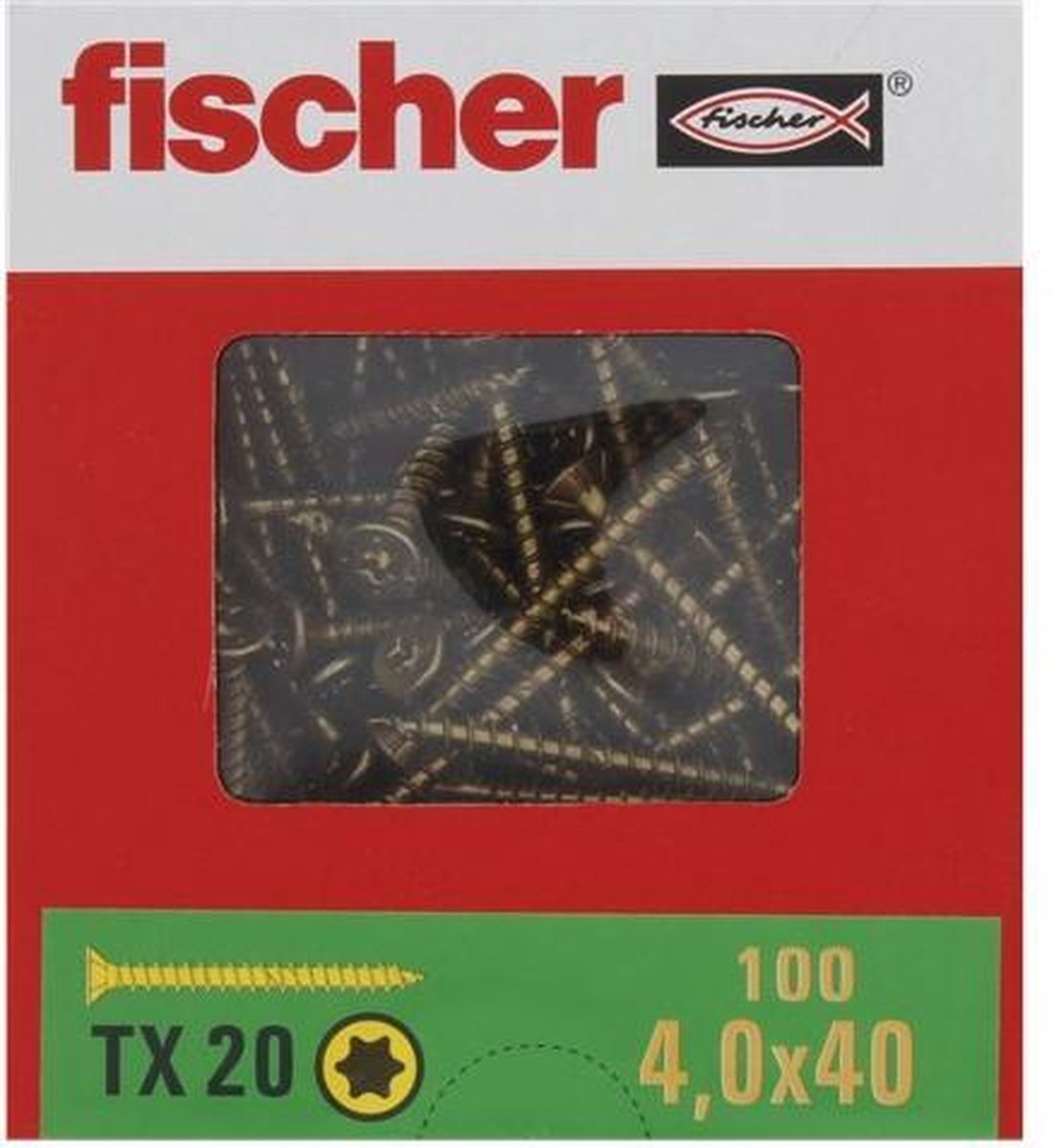 Fischer spaanplaatschroeven