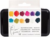 Waterverf - American Crafts • Paper fashion watercolor basics set - 1 stuk