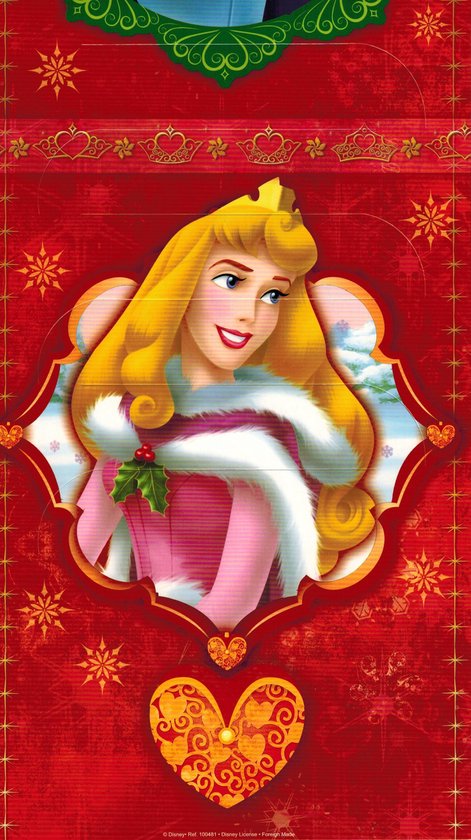 Kerstkaarten hanger Disney - Prinses Doornroosje, Sneeuwwitje, Belle,  Assepoester | bol.com