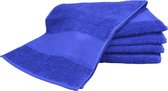 ARTG Towelzz® SPORTHANDDOEK Extra Lang - 30 x 140 cm - Set van 5 stuks - TRUE BLUE