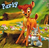Uitnodigingen Disney Vierkant - Bambi