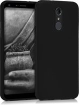 LG Q7 - Silicone Hoesje - Zwart