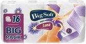 Toiletpapier - Big Soft - 16 rollen - 3-laags WC-papier