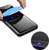 Screenprotector Tempered Glass Curved Glue voor S9 - Transparant