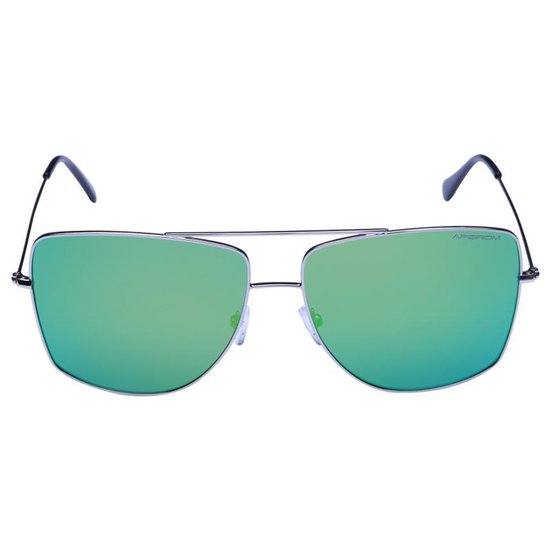 Amoy Flora HD 1.1mm Polarized lens - Gold Plated Metal Anti-Allergisch Frame - Green True Revo Coating - Beweegbare neusvleugels - UV400 van Amoy — afbeelding 5