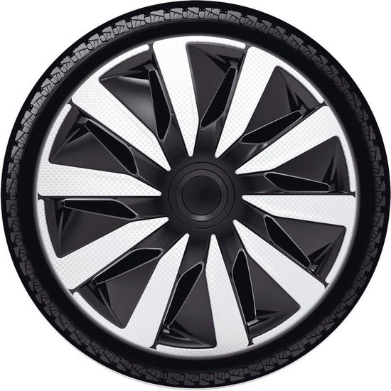 Juego De Tapacubos Sparco Wheels Torino 15-Pulgadas Negro Sparco Wheels 66,00