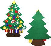 DIY Vilten Kerstboom – Inclusief Vilten Kerststickers En Klittenband –  Speciaal Voor Kinderen - Kerstcadeau