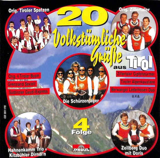 20 Volkstümliche Grüsse aus Tirol