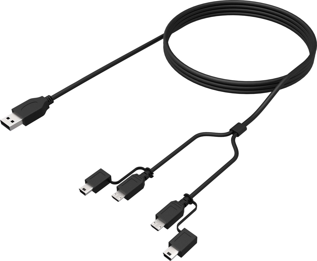 Câble de charge Bigben Interactive Double PS4 pour PS VR, PS3