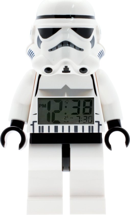 gras Golf druk LEGO Star Wars Storm Trooper Wekker | bol.com