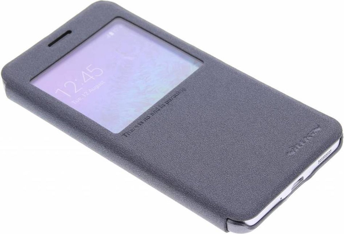 Nillkin - Sparkle Book Cover - Geschikt voor Samsung Galaxy Alpha - Donkergrijs