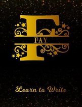 Fay Learn To Write