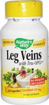 Leg veins met Tru-OPCs 435 mg (60 Capsules) - Nature's Way