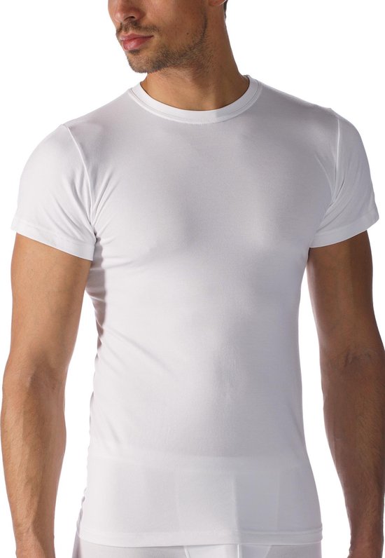 Mey Shirt Korte Mouw Software Heren 42503 - Wit - XL