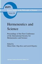 Boston Studies in the Philosophy and History of Science 206 - Hermeneutics and Science